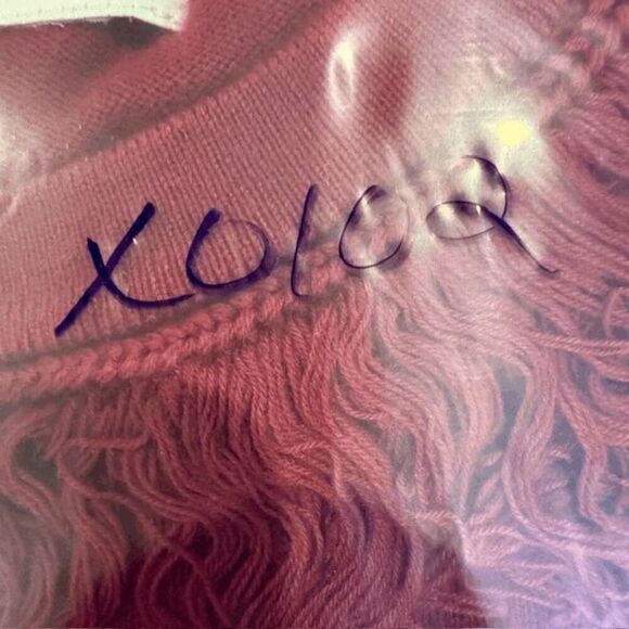 Kate Spade New York Wool Blend Russet Red Fringe Sweater Dress Size XL - Picture 11 of 11